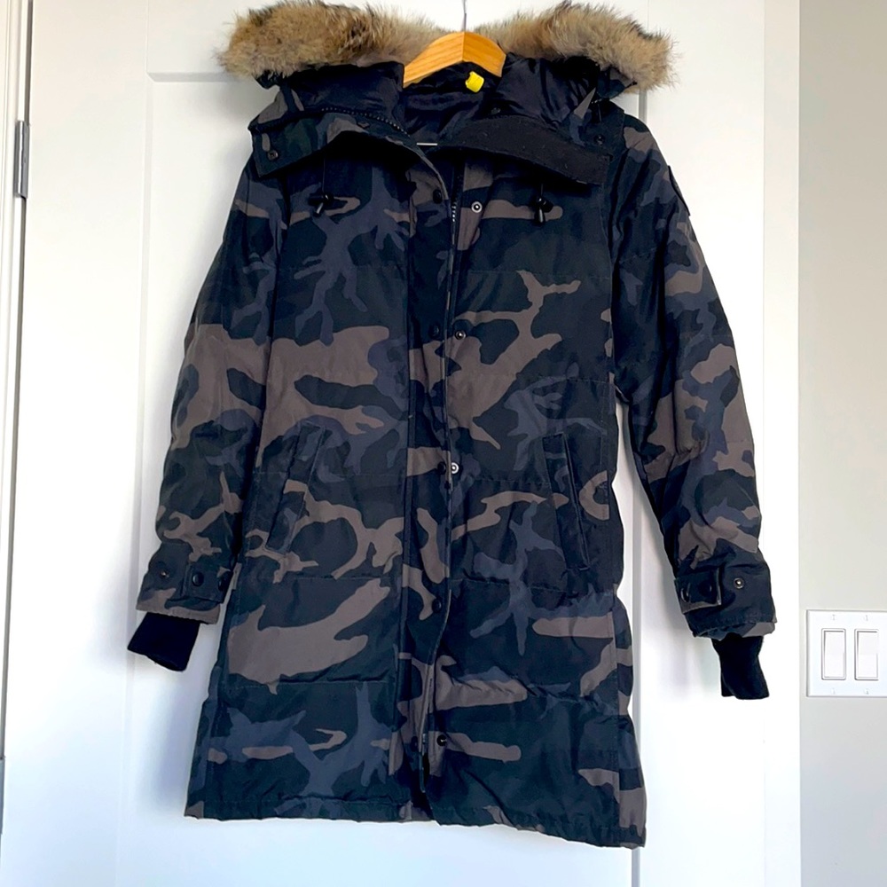 Canada Goose Shelburne Parka Black Label Print